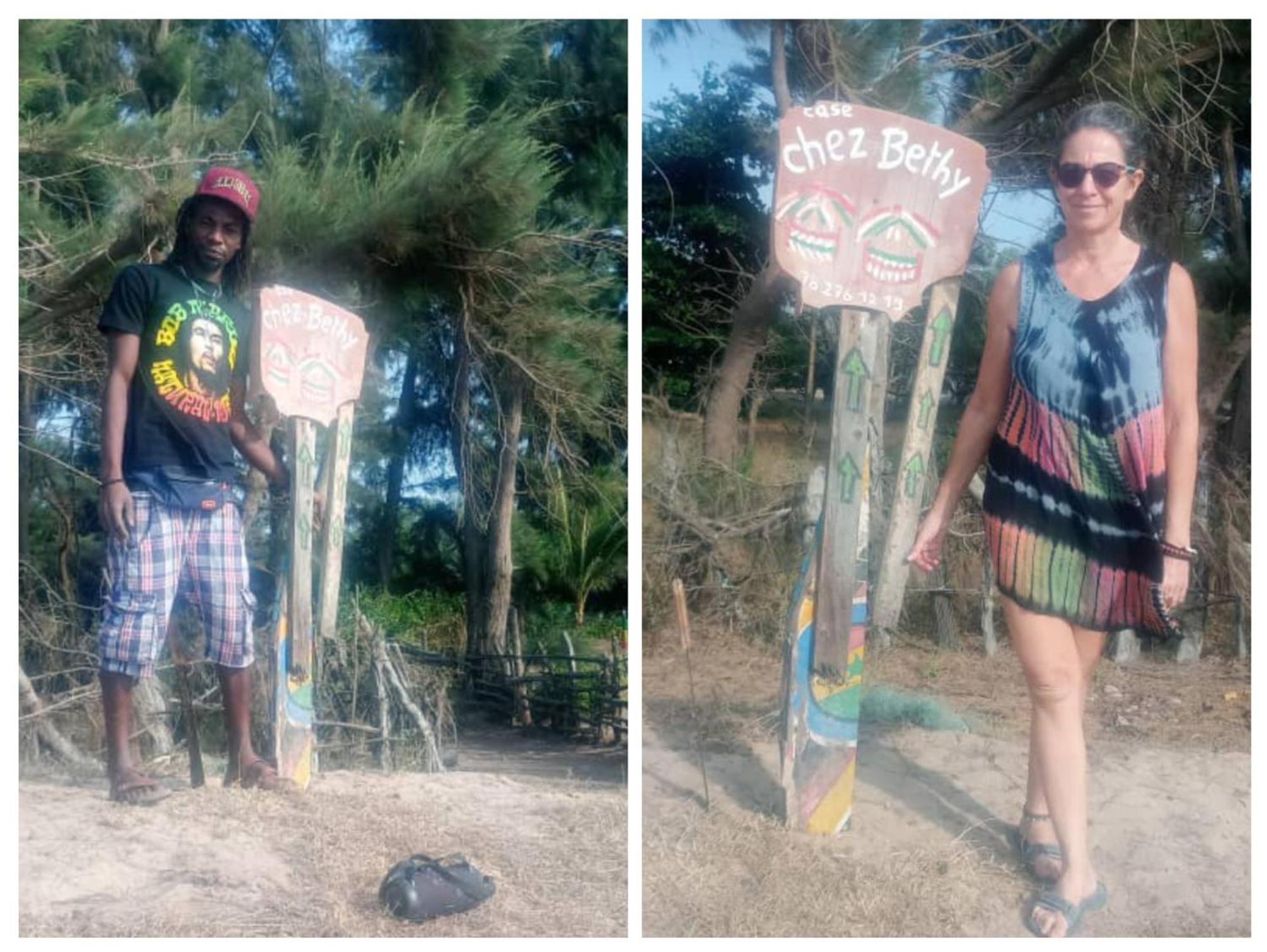 הוילה Abémé Chez Bethy & Baboulaye Jungle Et Ocean מראה חיצוני תמונה