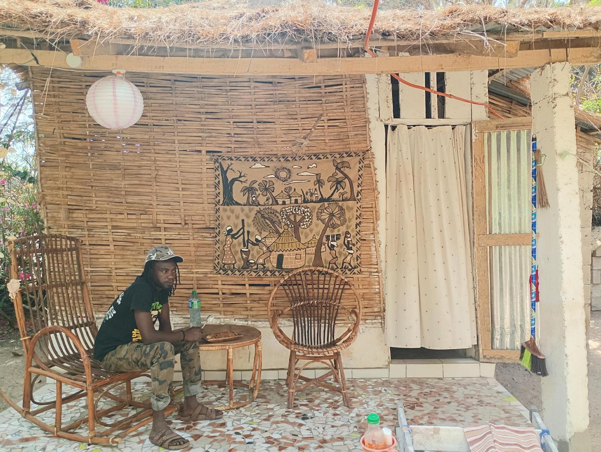 הוילה Abémé Chez Bethy & Baboulaye Jungle Et Ocean חדר תמונה